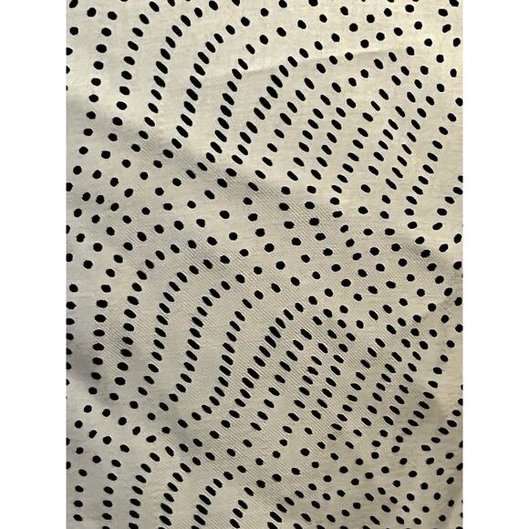 Massimo Dutti Blouse Button Up •Women 8/40• Top Swirls Dots Shirt Satin - Picture 10 of 13